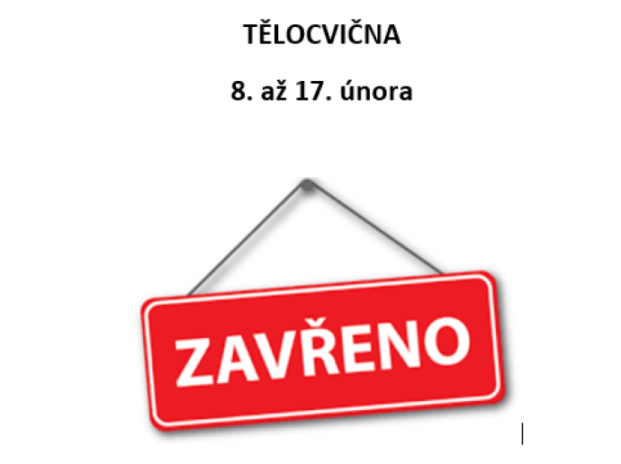 Uzavření tělocvičny