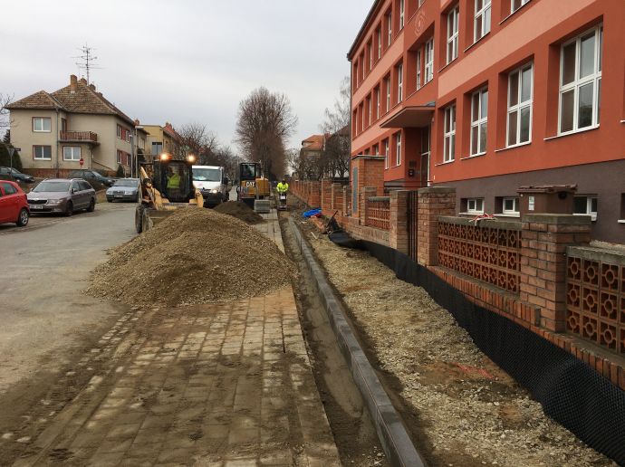 Stavební činnost o jarních prázdninách