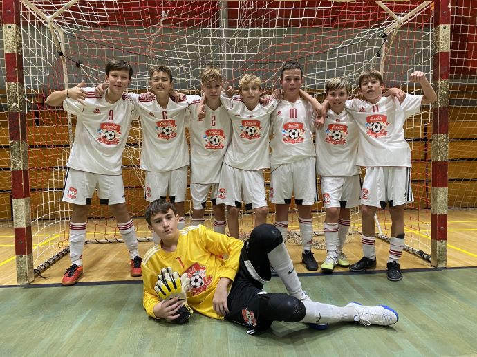 Sedmáci vítězí v 1.kole Školské futsalové ligy