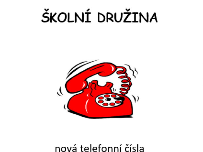 Družina - Nová telefonní čísla